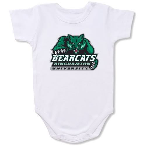 Binghamton Bearcats Baby Bodysuit Creeper #01